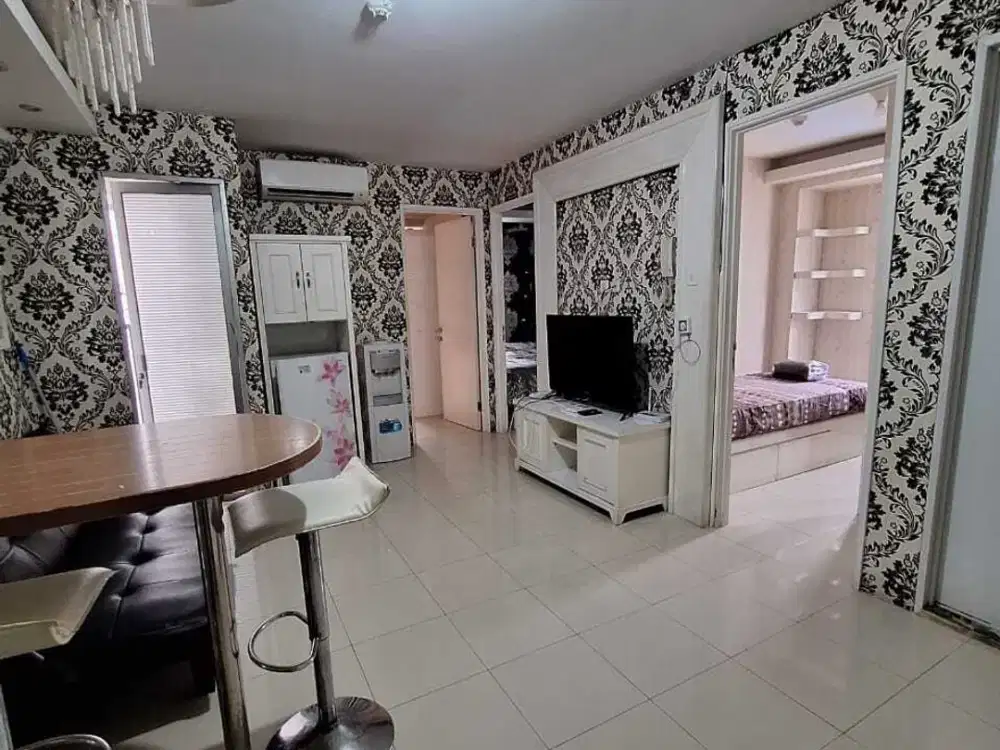 Sewa 3BR furnished apartemen Bassura City atas mall tower A