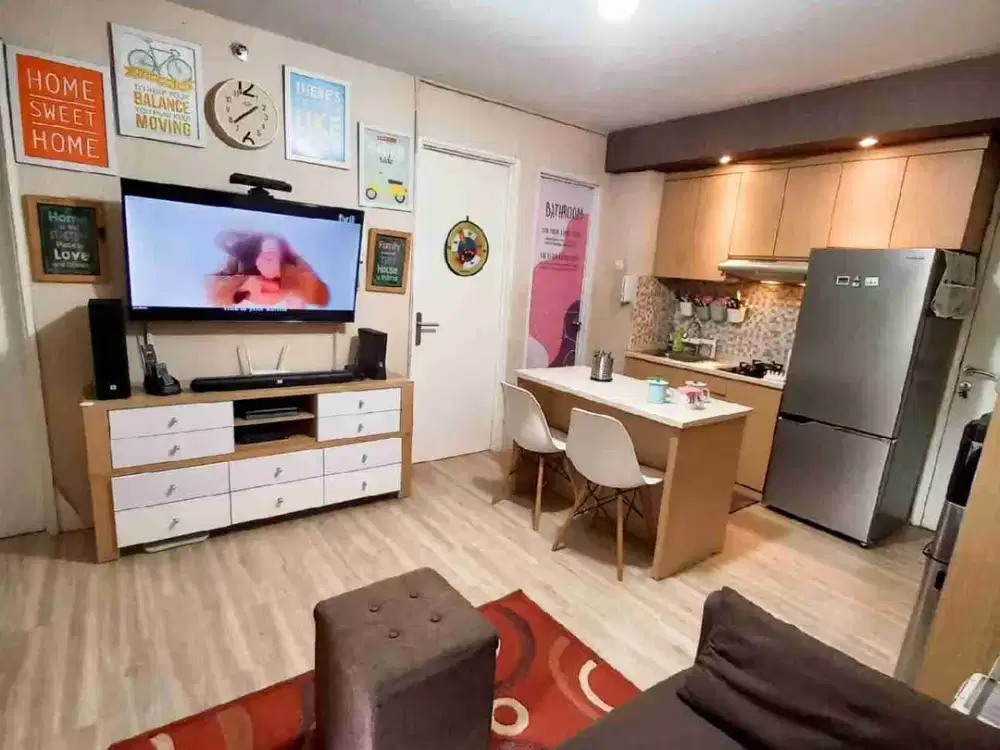 Jual 3BR Furnished siap huni apartment Bassura City LuX