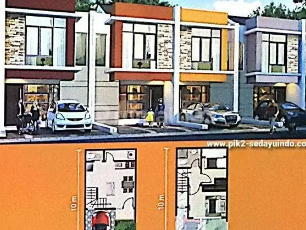 Dijual Rumah pik2 Cluster Atlanta uk 4,5x10
