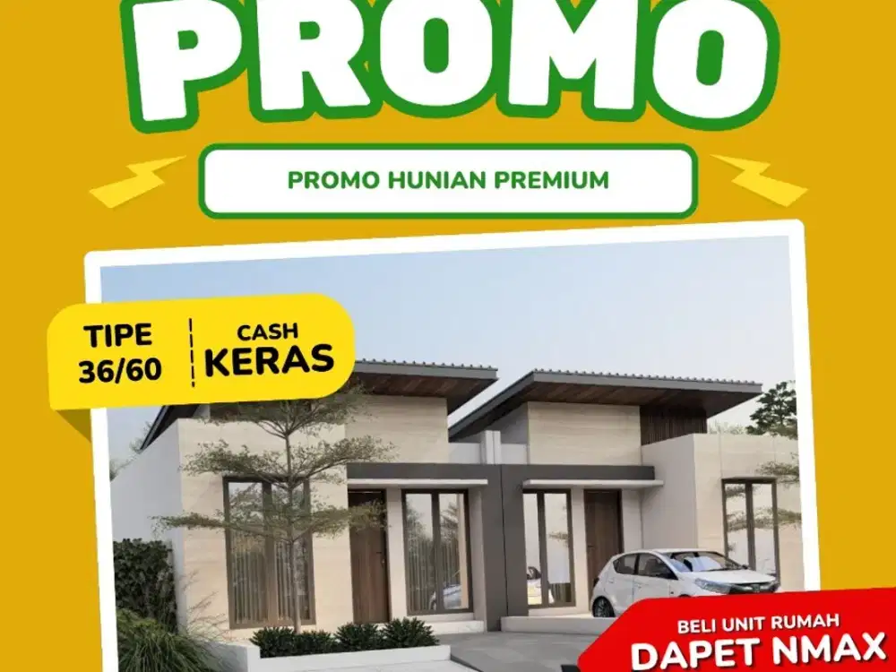 Kesamber PROMO! Beli Rumah Dapat NMAX, Langsung Tanpa Diundi!
