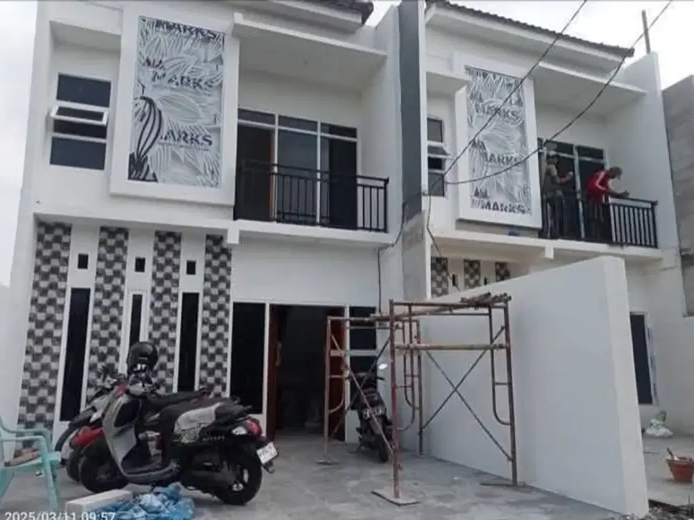Rumah 2 lantai belakang Polsek Sukodono bisa inhouse tanpa bank