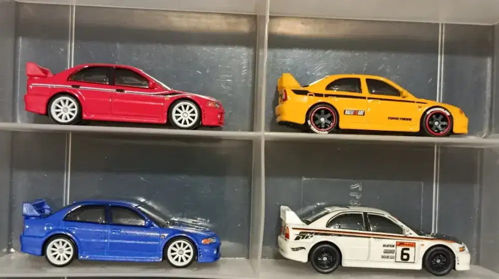 Hotwheels Mitsubishi Lancer Premium Mulus