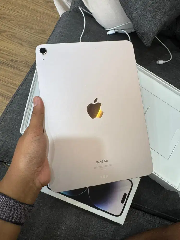 ipad air 5 256 ibox pink mulus 99%