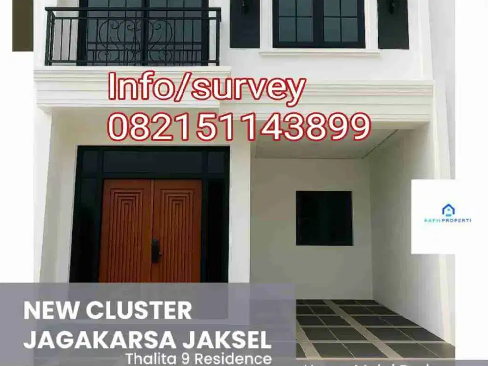 Jual Rumah Minimalis 2,5 Lantai lantai akses mobil di Jagakarsa Jaksel