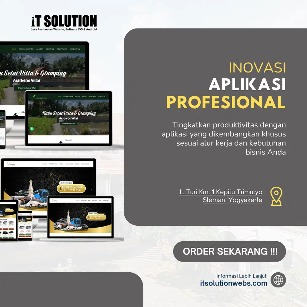 Pembuatan Aplikasi Custom Profesional Bergaransi