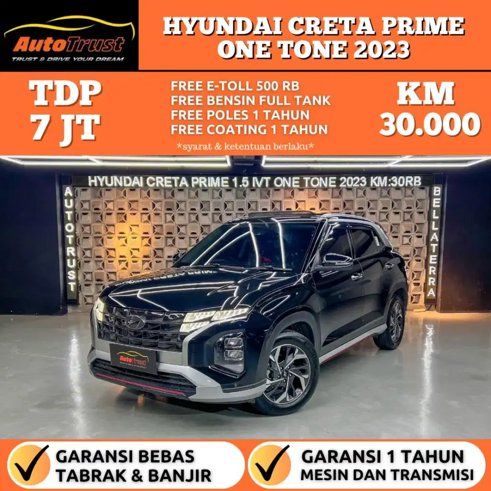 CASH 285 JUTA | HYUNDAI CRETA 1.5 PRIME IVT AT 2023