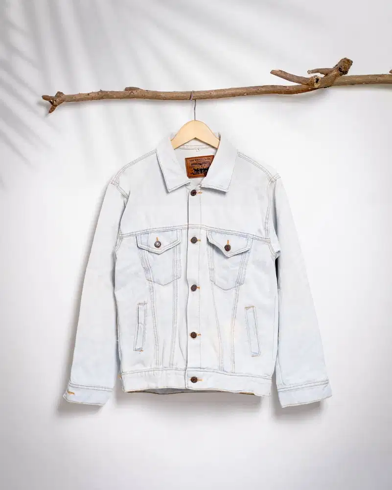 Jaket Denim Jeans Oversize Unisex