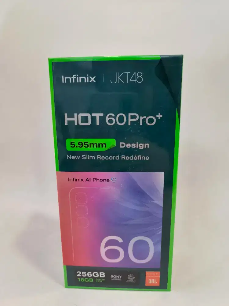 INFINIX HOT 60 PRO+ 8+8/256GB GARANSI FRESH RESMI INFINIX (NO REPACK)