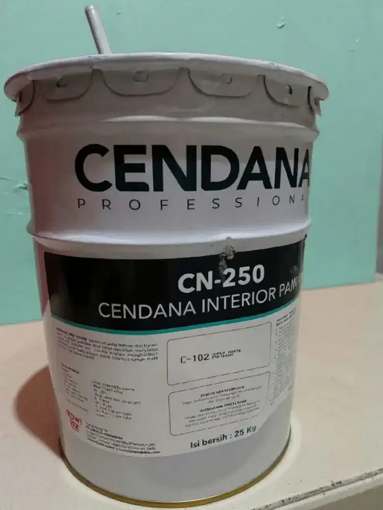 Cat mowilex Cendana kaleng 25kg super white C-102