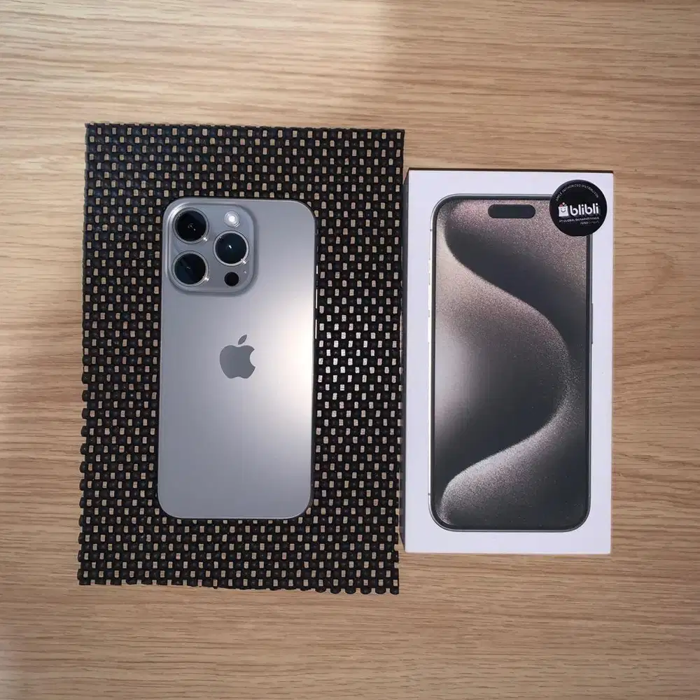 iPhone 15 Pro 128 ex-Blibli