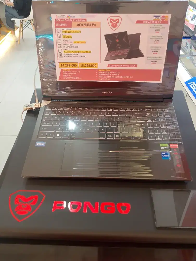 Cicilan Laptop Axioo Pongo 750