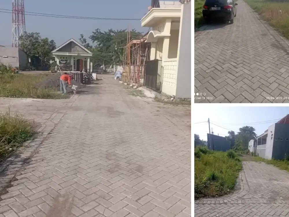Tanah kavling siap bangun Buduran Sidoarjo bisa kredit inhouse