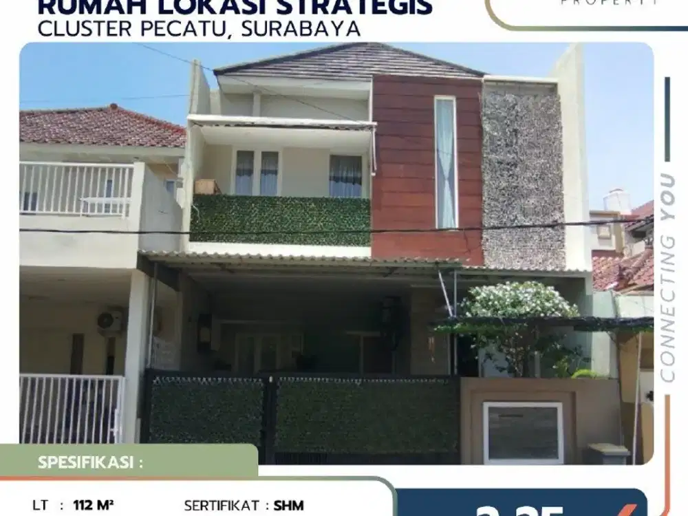 Rumah Di Purimas Rungkut Surabaya Bagus Minimalis Siap Huni