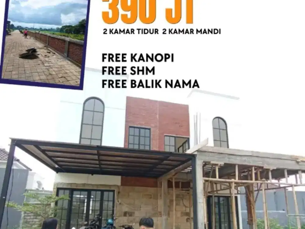 RUMAH TERMURAH 2 LANTAI SUKUN KOTA MALANG