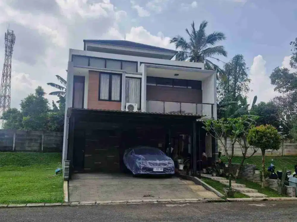 FOR SALE RUMAH 2 LantaiRAPI SIAP HUNI SEMI FURNISHED Depan Taman 
CITRA GRAND CIBUBUR