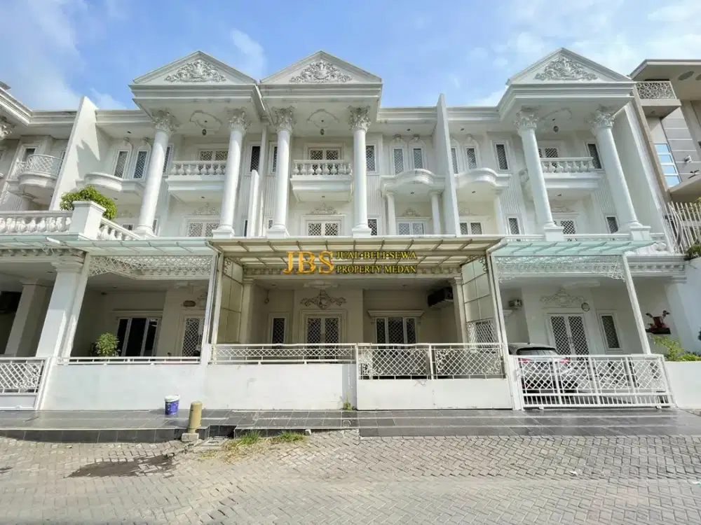 Rumah Baru 3 Tingkat Dijual di Komplek Cemara Asri - Medan Jalan Azalea 2