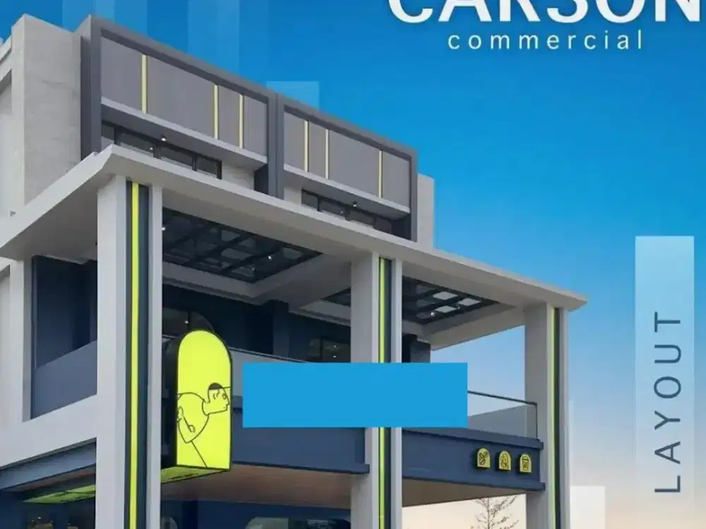 Ruko carson Harga Premium 3Man Sewa Ratusan Juta Dijamin investasi jangka panjang!