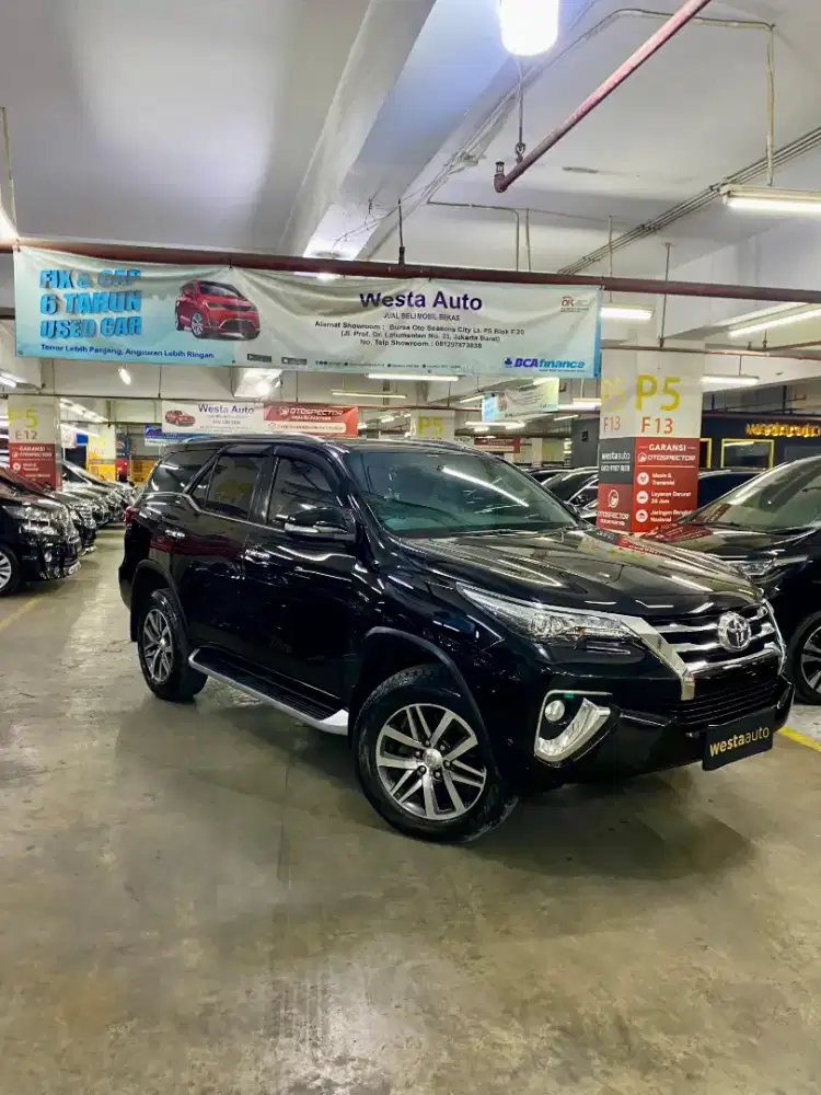 KM 66rb Toyota Fortuner VRZ 2.4 AT Diesel 2017 Antik 2018