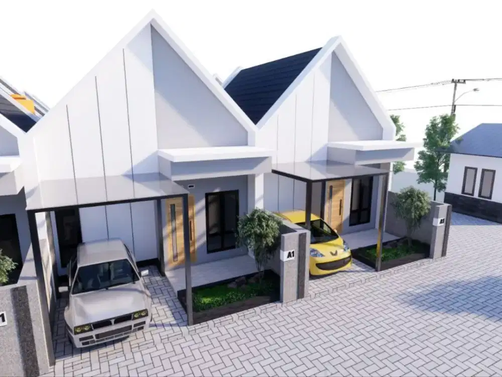 Rumah Kota Malang Type 36 KPR Subsidi dekat Exit Tol