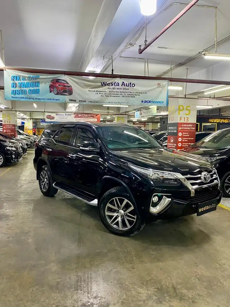 KM 66rb Toyota Fortuner VRZ 2.4 AT Diesel 2017 Antik