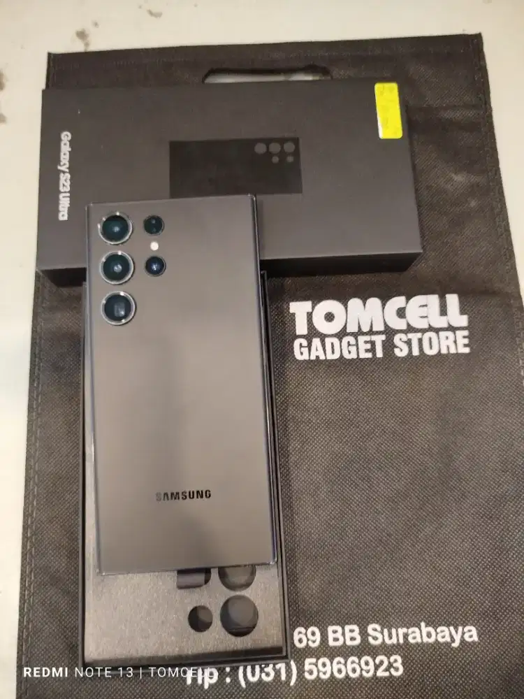 Samsung S23 ultra 12/512 second mulus lengkap normal semua