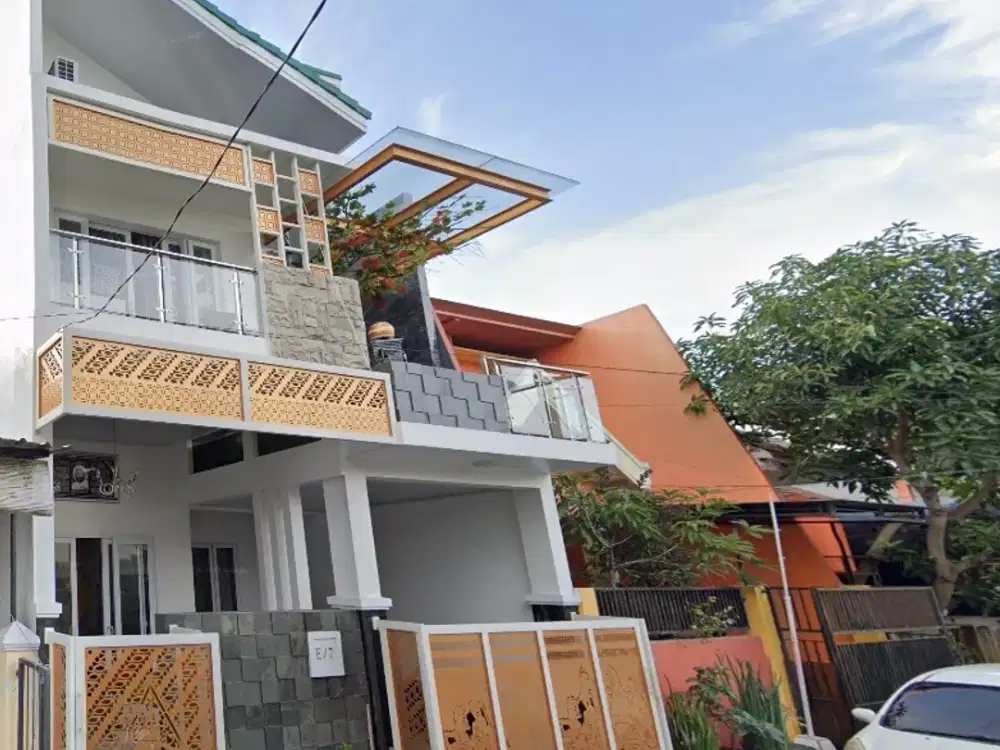 JUAL RUMAH 2 LT MINIMALIS DI TAMAN BOUGENVILLE SURABAYA (Tjin2Area)