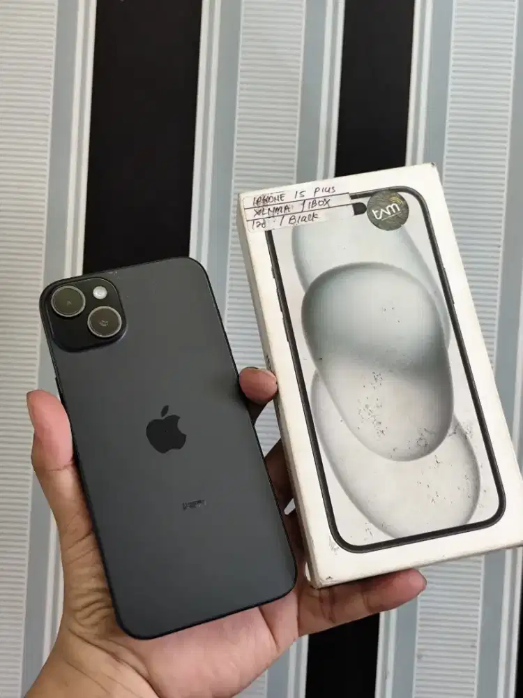 iphone 15 plus 128 ibox second