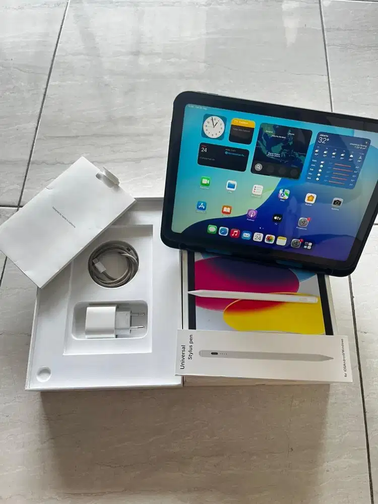 Ipad gen 10 64gb wifi inter bh95% garansi on