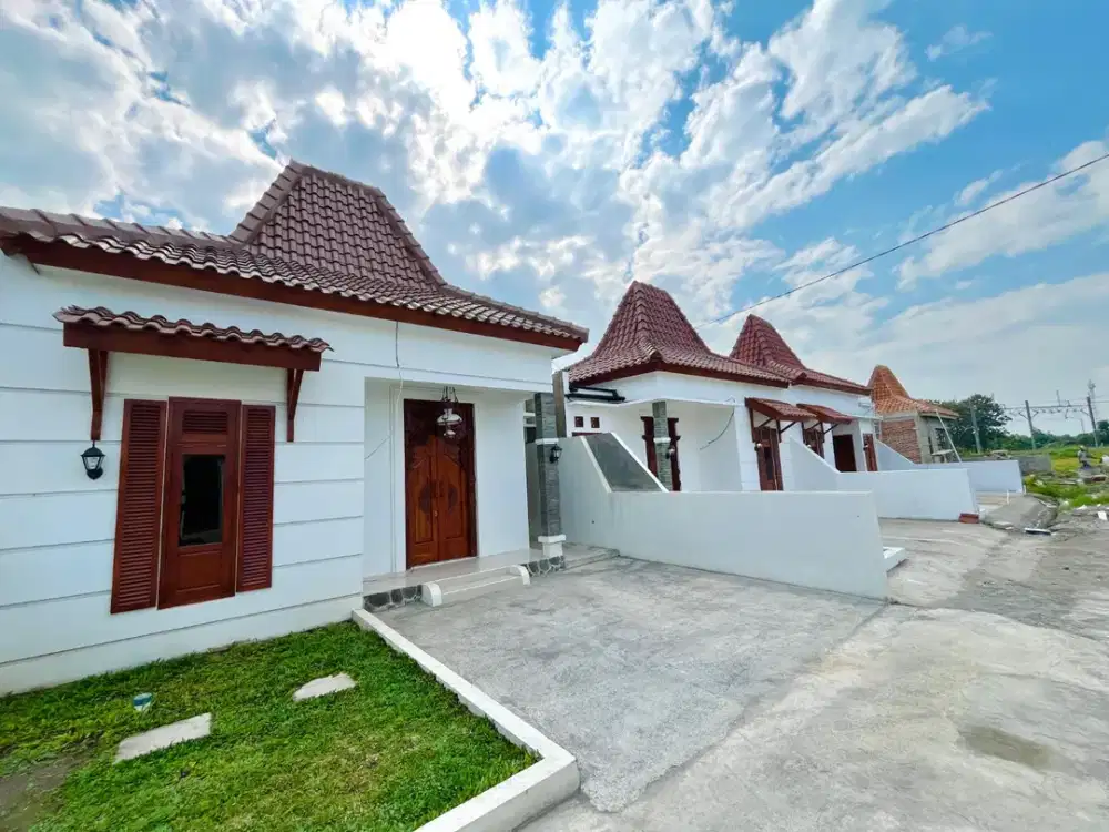 Rumah Joglo Asri Siap Huni di Jogja, 300 Jutaan!