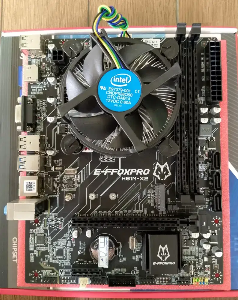Paket Mobo H81 + Core i3 4170 Gen 4 (Tanpa Ram)