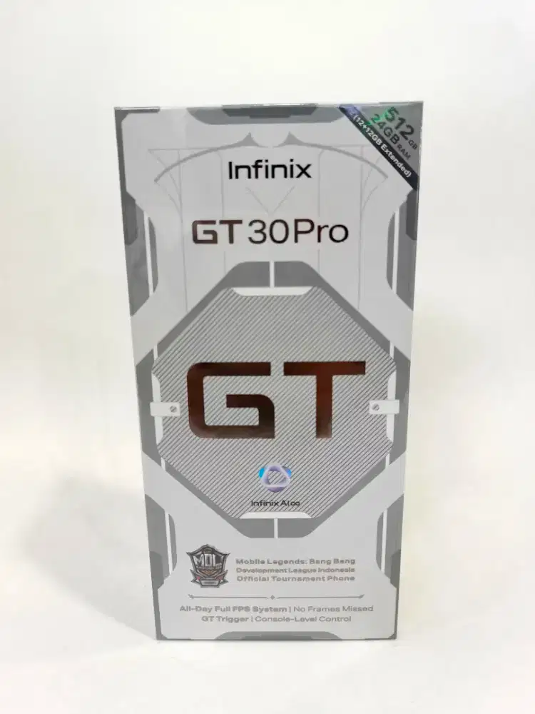INFINIX GT 30 PRO 8+8/256GB GARANSI FRESH RESMI INFINIX (NO REPACK)