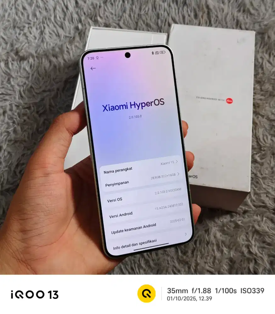 Xiaomi 15 12/512gb Resmi