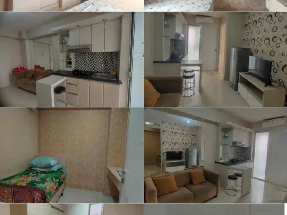 disewakan apartemen bassura city 2 kamar full furnish