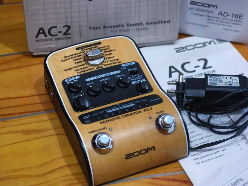 Zoom ac2 acoustic creator