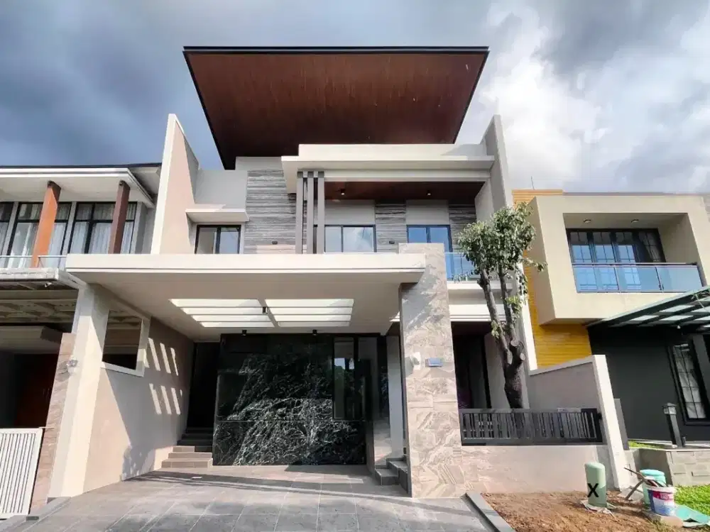 Premium Rumah Gress Minimalis 2 Lt Citraland Depan