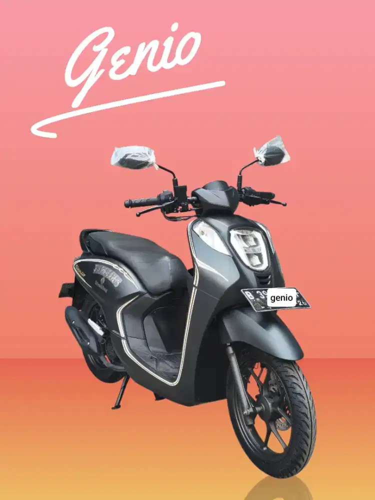 Dp 500rb Honda Genio cbs iss (Bi jelek ktp daerah bs kredit motor