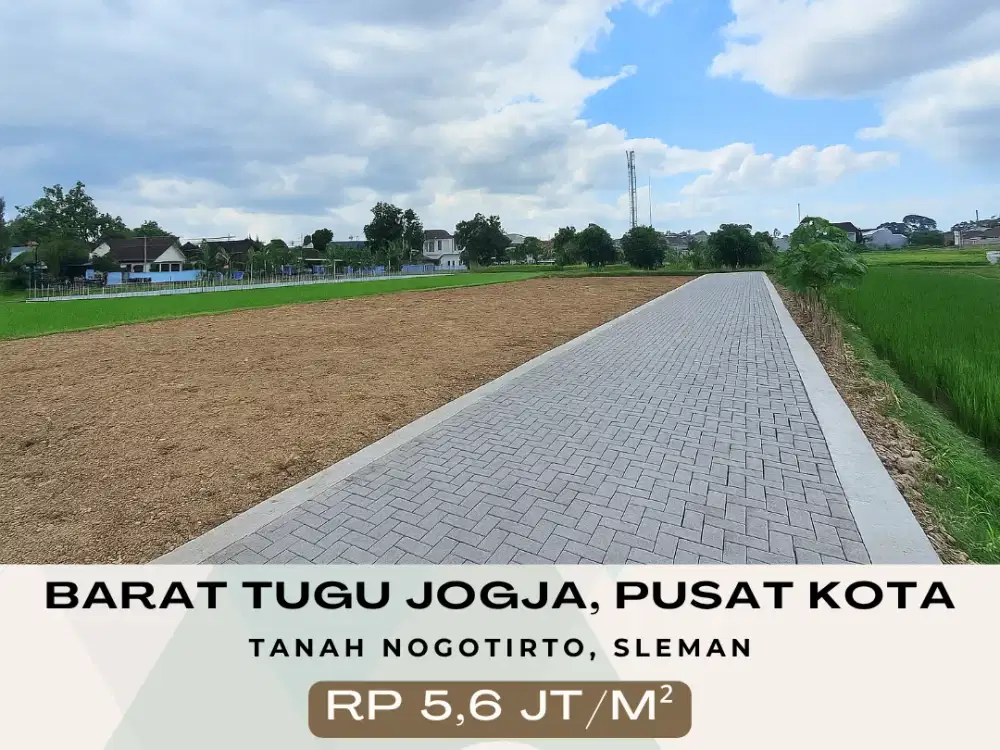 Dekat Mirota Godean, Kavling SHM Kota Jogja