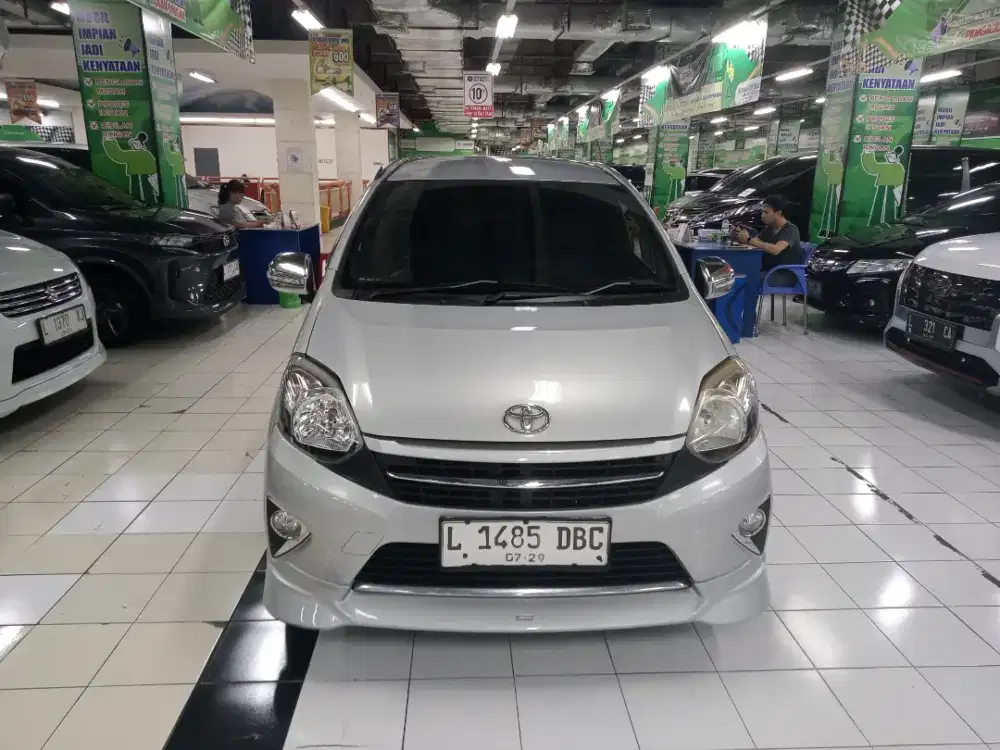 TOYOTA AGYA TRD AT 2015 SILVER