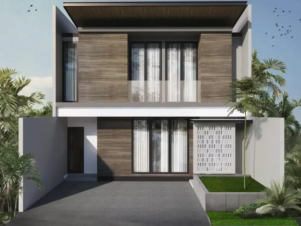 On Progress Rumah Citraland Woodland Baru Gress Minimalis