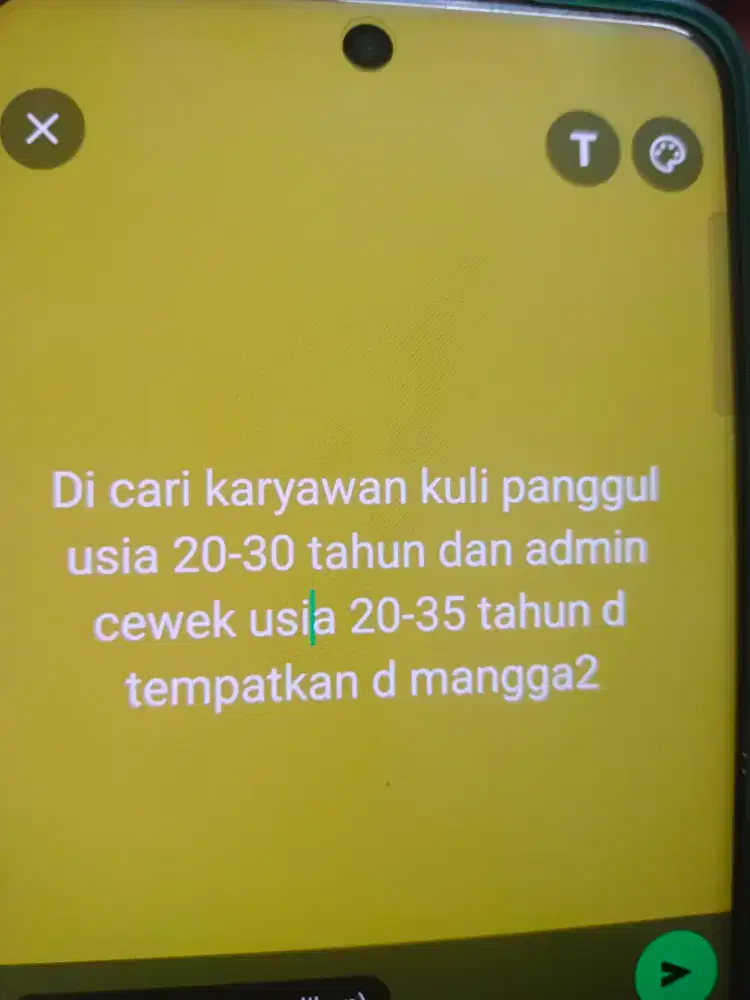 Lowongan kerja kuli panggul laki-laki