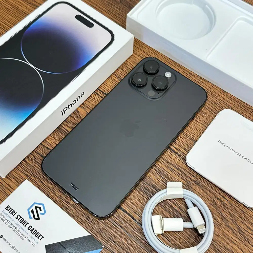 iPHONE 14PROMAX 256GB BLACK | iBOX FULLSET ORIGINAL 100% | LIKE NEW
