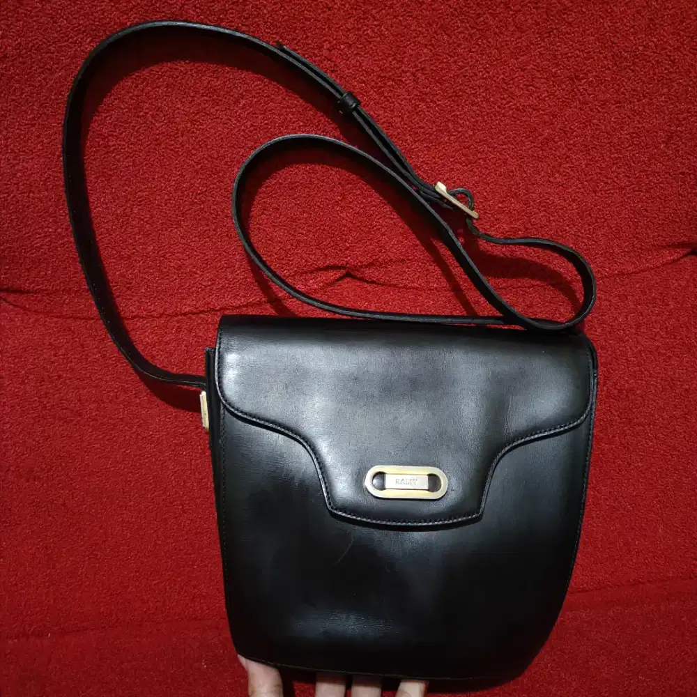 Tas wanita bally vintage branded authentic