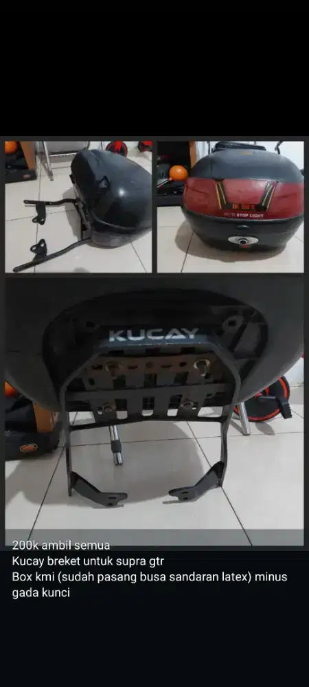Box motor dan breket