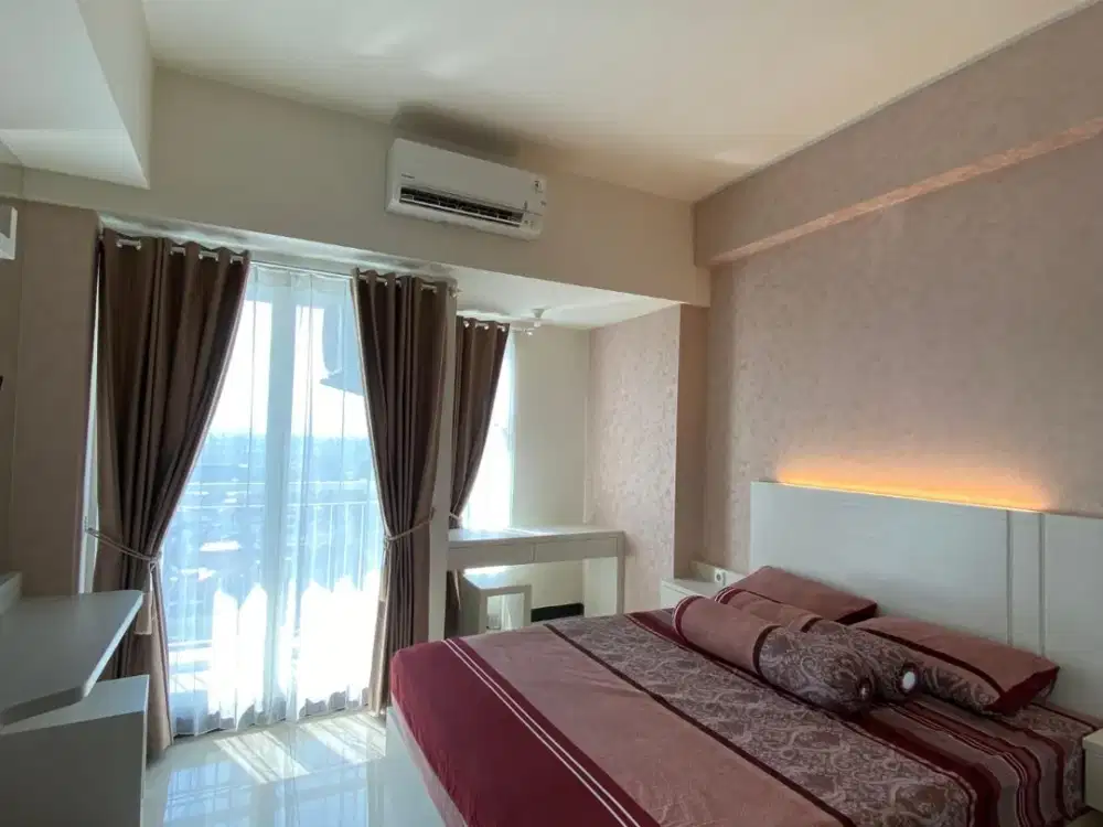 butuh cepat!!! disewakan apartement amor studio furnish luas terbesar