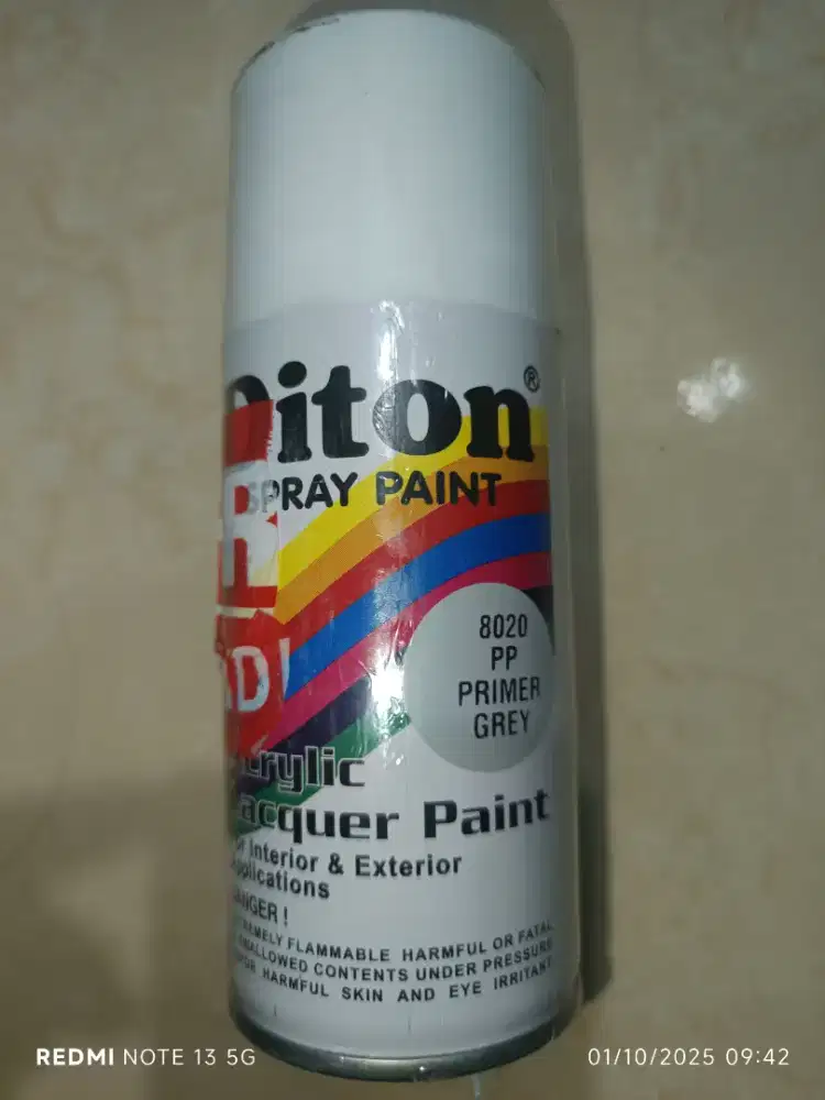 Cat semprot diton