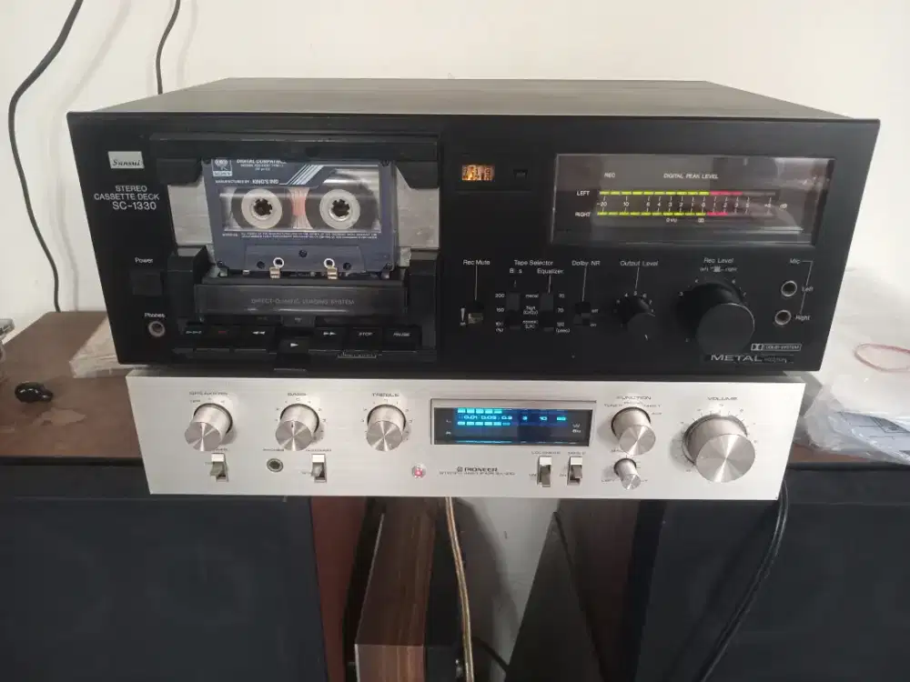 Tape deck/pre-amp head Sansui SC-1330