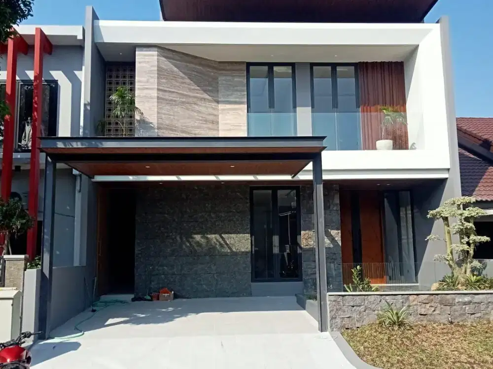 Baru Gress Rumah Modern Minimalis Semi Furnished - Harga Nego aja