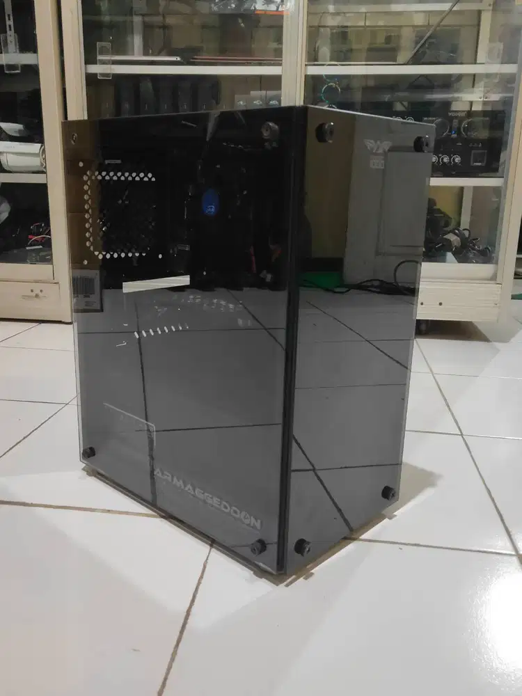 Cpu/Komputer Rakitan, Intel Core I3 9100F With Radeon HD 7500