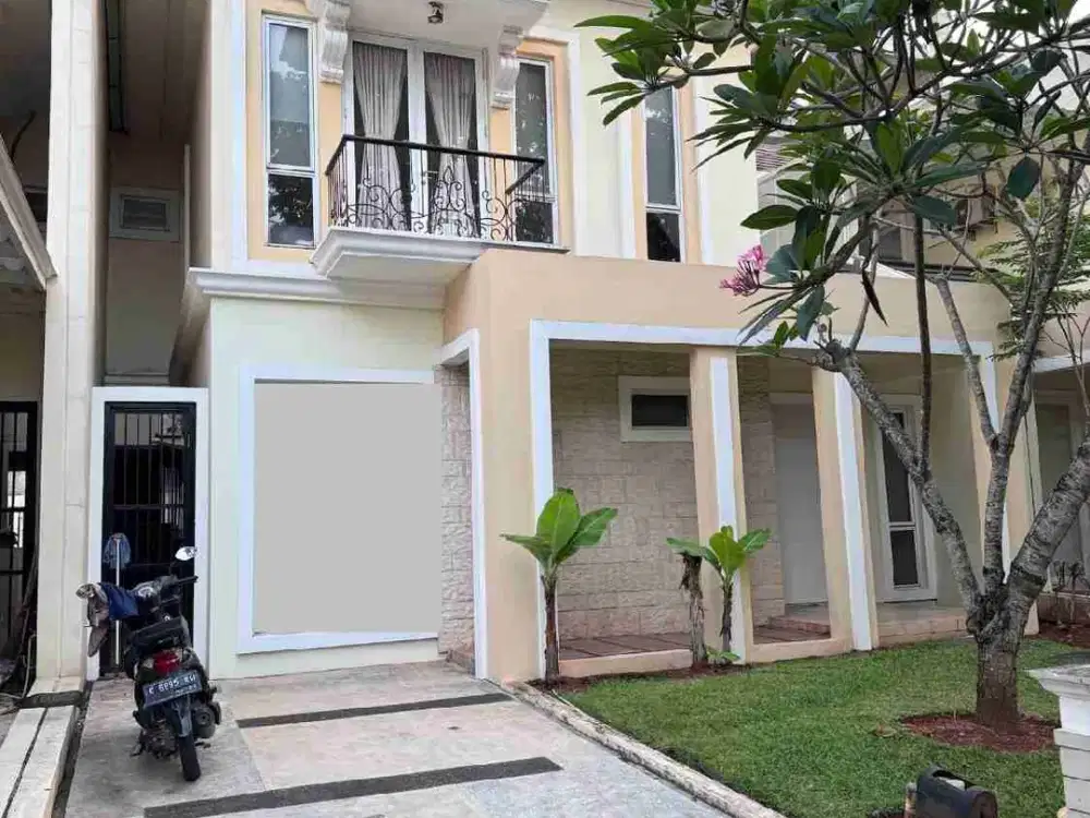 Dijual Rumah Full Furnished Cluster Frangipani De Park BSD City Tangerang