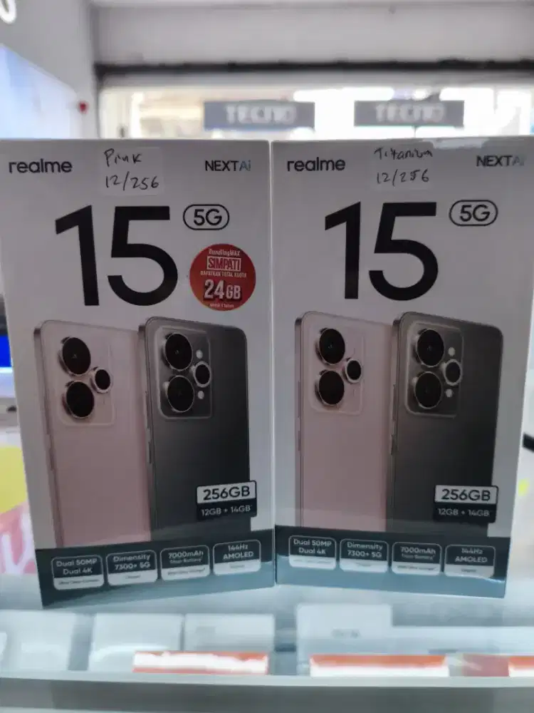 Realme 15 5G 12+14/256gb Gaming baru PROMO SPESIAL LAUNCING